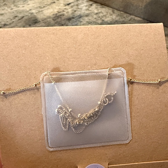 Gold Puka Shell Necklace - Picture 3 of 3